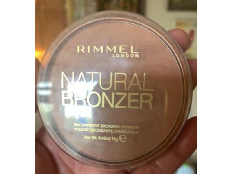 Rimmel London Natural Bronzer, Sun Light 021, 0.49 oz/14 g