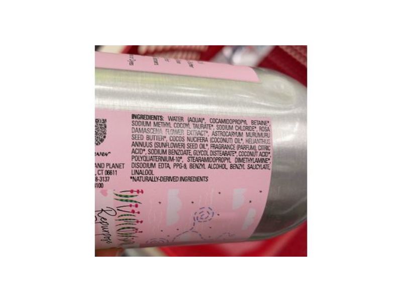 Love Beauty & Planet Shampoo, Murumuru Butter & Rose, 16 fl oz/473 mL