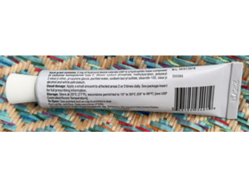 Hydrocortisone Valerate Cream 0.2%, 15 g, Lupin (Rx)