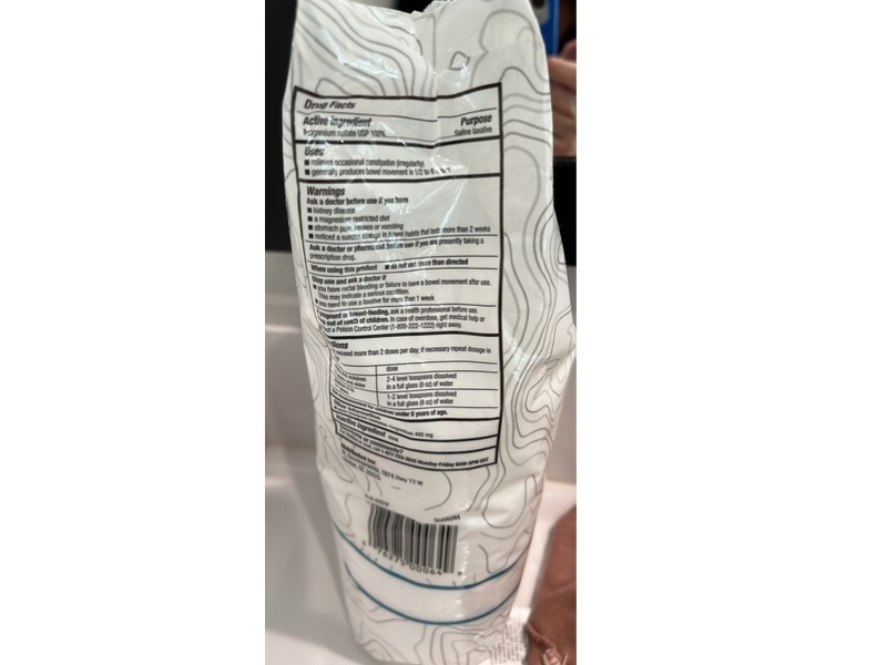 White Mountain Epsom Salt, 64 oz/1.81 kg