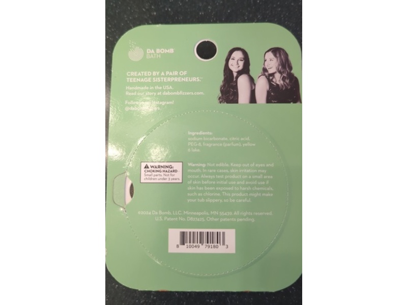 Da Bomb Bath, Gingerbread, 2.85 oz