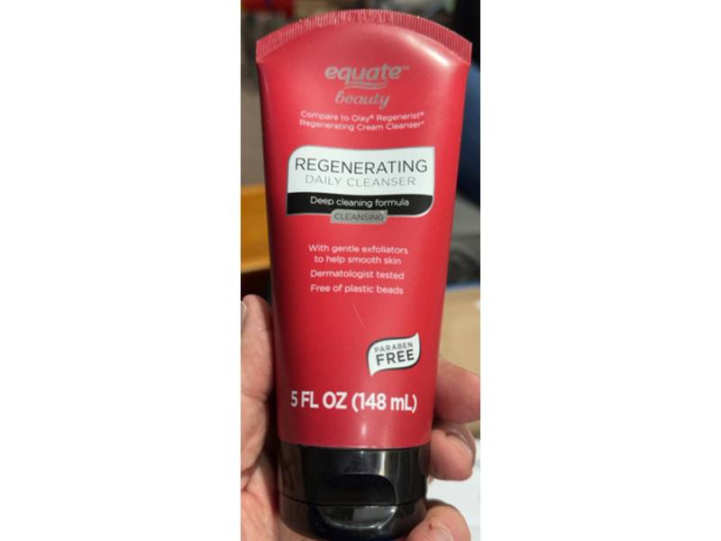 Equate Beauty Regenerating Daily Cleanser, 5 fl oz/148 mL