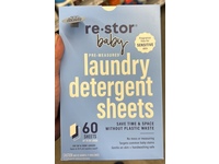 Re.stor Baby Laundry Detergent Sheets, 60 Loads, 78 fl oz, 60 Count - thumbnail 2