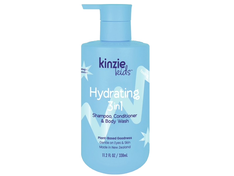 Kinzie Kids Hydrating 3 in 1 Shampoo, Conditioner & Body Wash, 11.2 fl oz/330 mL