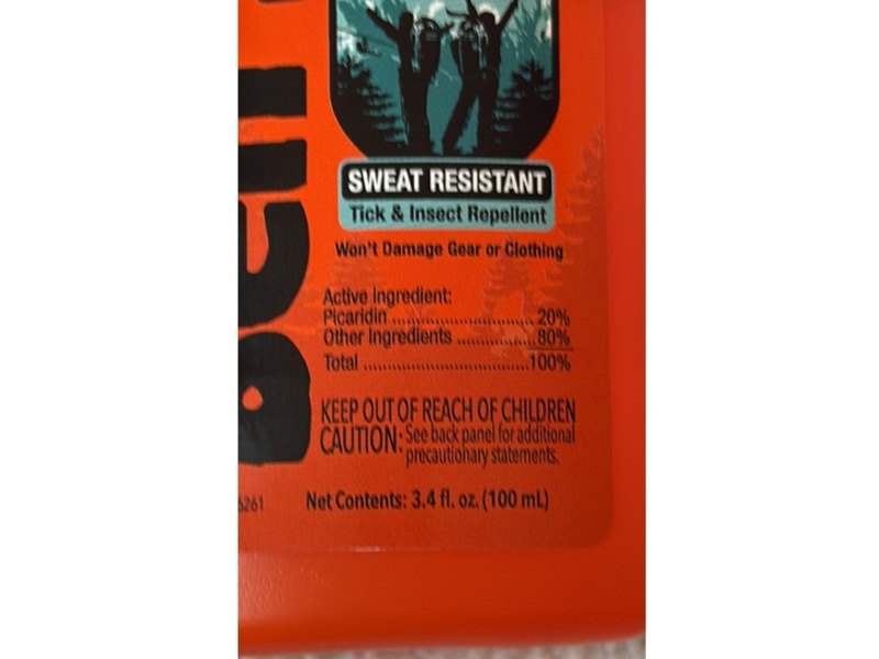 Ben's Sweat Resistant Tick & Insect Repellent, 3.4 fl oz/100 mL, Pack Of 3
