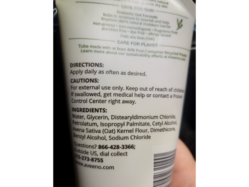 Aveeno Daily Moisturizing Body Lotion, 5 oz/141 g