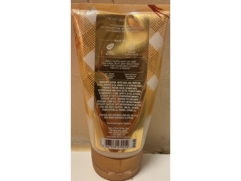 Bath & Body Works Creamy Body Scrub, Gingham Glow, 8 oz/226 g