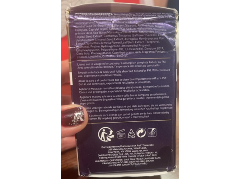 RoC Multi Correxion Crepe Repair Face & Neck Cream, 50 mL