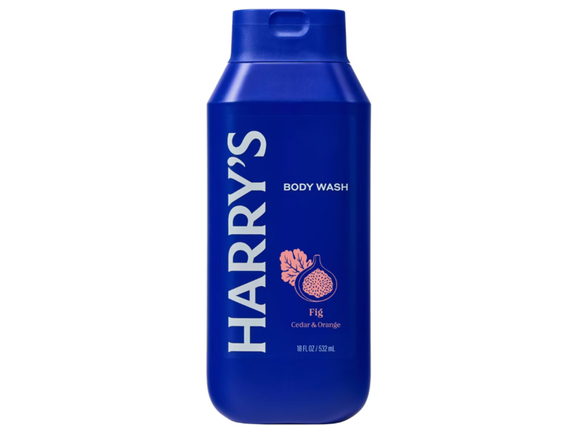 Harry's Body Wash, Fig, Cedar & Orange, 18 fl oz/532 mL, Pack Of 3