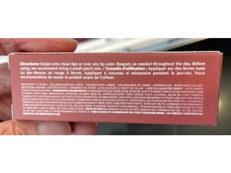 Milk Makeup Electric Glossy Lip Plumper, Buzzed, 0.3 fl oz/9 mL