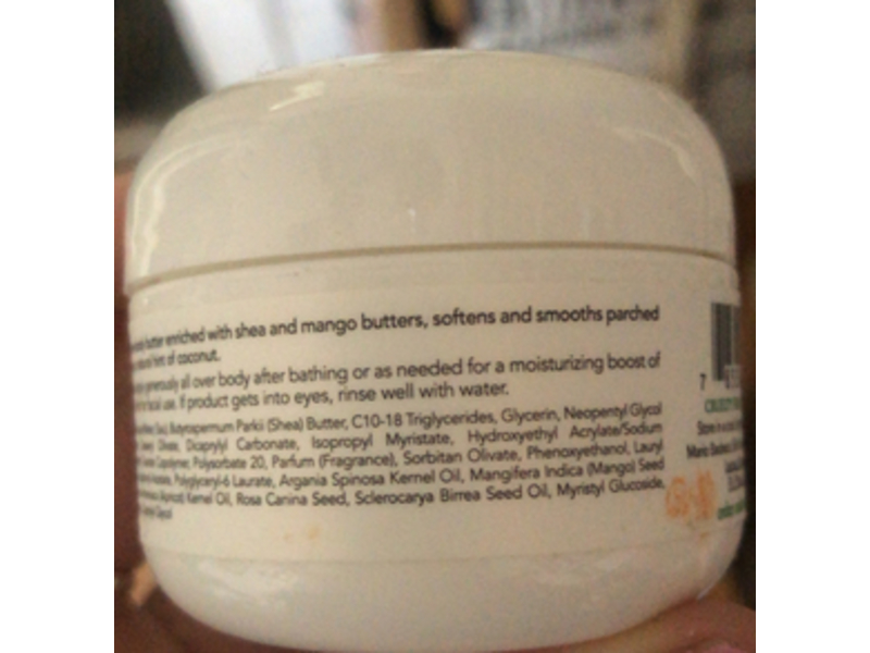 Mario Badescu Skincare Body Butter, Coconut, 1 oz/28 g