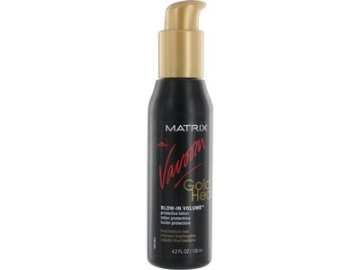Matrix Vavoom Gold Heat Blow-In Volume Protective Lotion, 4.2 fl oz/125 mL