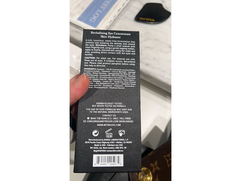 Retrouve Revitalizing Eye Concentrate Skin Hydrator, 1 fl oz/30 mL