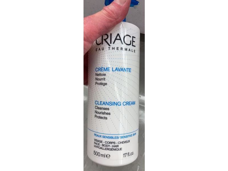 Uriage Eau Thermale Cleansing Cream, 17 fl oz/500 mL