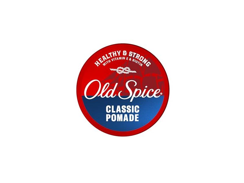 Old Spice Matte Finish Classic Hair Pomade, Vitamin E & Biotin, 2.22 fl oz/63 g