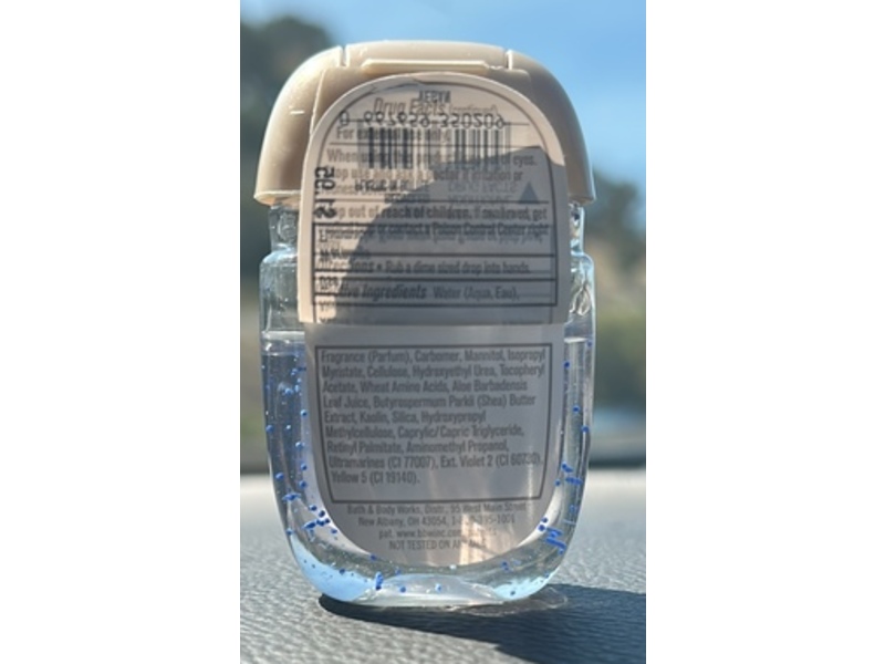 Bath & Body Works Anti Bacterial Hand Gel, Fiji White Sands, 1 fl oz/29 mL