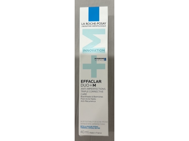 La Roche-Posay Effaclar Duo+M Anti Imperfections Moisturiser, 40 mL