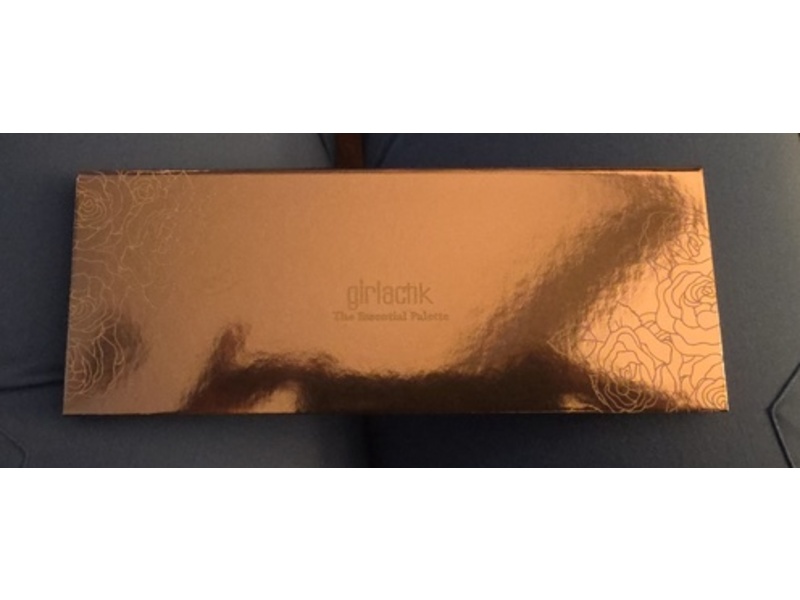 Girlactik The Essential Eyeshadow Platte, 0.63 oz/18 g