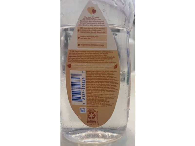 Johnson's Almond Oil, 14 fl oz/414 mL