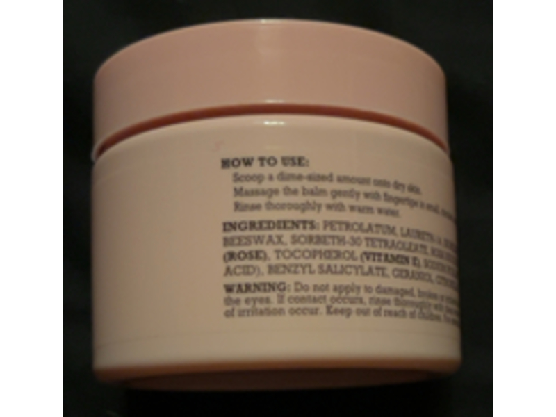 Erase Your Face Mekeup Melting Balm, Vitamin E & Roses, 2.6 oz/75 g