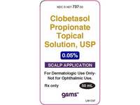 Clobetasol Propionate Topical Solution 0.05%, 50 mL, Gsms (Rx) - thumbnail 1