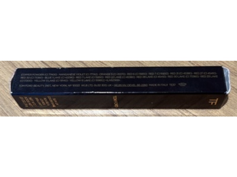 Tom Ford Slim Lip Color Shine, 158 Casablanca, 0.03 oz/0.9 g