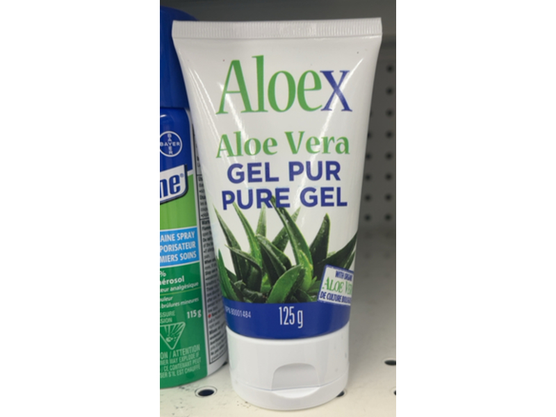 Aloex Pure Gel, Aloe Vera, 125 g