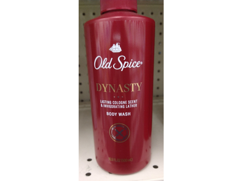 Old Spice Body Wash, Dynasty Cologne, 16.9 fl oz/500 mL
