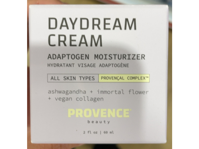 Provence Beauty Daydream Adaptogen Moisturizer Cream, 2 fl oz/60 mL