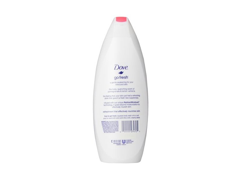 Dove Go Fresh Revive Body Wash, Pomegranate and Lemon Verbena Scent, 22 fl oz