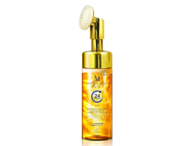 Latoua Mille 24K Gold Lava Foam Cleanser, Hyaluronic Acid + Multi-Peptide, 5.07 fl oz/150 mL