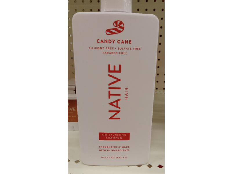 Native Moisturizing Shampoo, Candy Cane, 16.5 fl oz/487 mL
