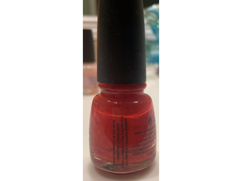 China Glaze Nail Polish, Coral Star 007, 0.5 fl oz/14 mL