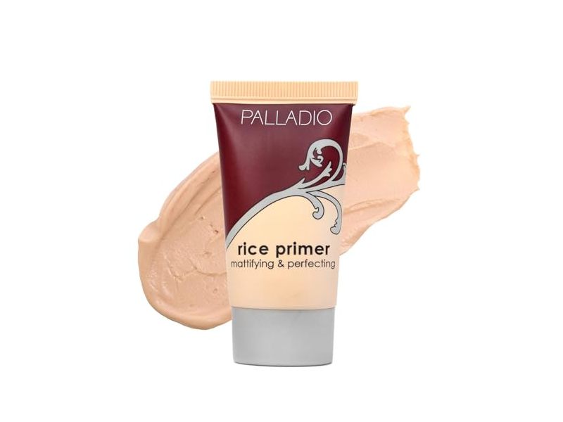 Palladio Mattifying & Perfecting Rice Primer, 0.71 fl oz/20 mL