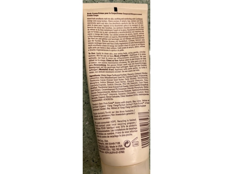 Aveda Caribbean Therapy Body Creme, 6.7 fl oz/200 mL