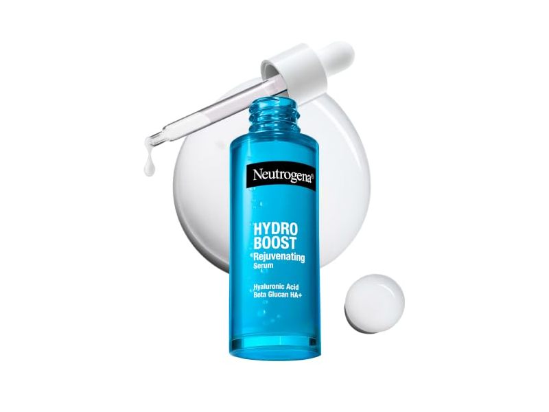 Neutrogena Hydro Boost Rejuvenating Serum, Hyaluronic Acid, 1.0 fl oz/30 mL