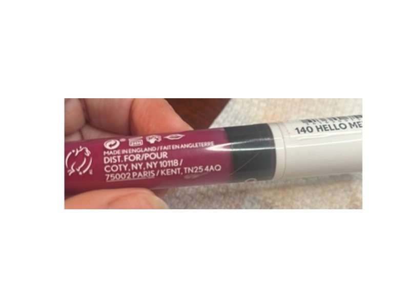 Covergirl Outlast Ultimatte Liquid Lipstick, Hello Merlot, 0.11 fl oz/3.5 mL