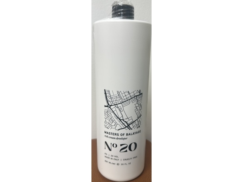 Masters Of Balayage Nº 20 Rich Cream Developer, 6% 20 Vol, 30 fl oz/887 mL