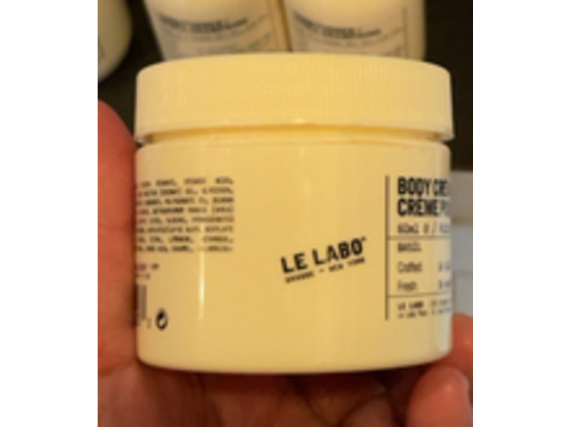 Le Labo Body Cream, Basil, 2.0 oz/60 mL Ingredients and Reviews