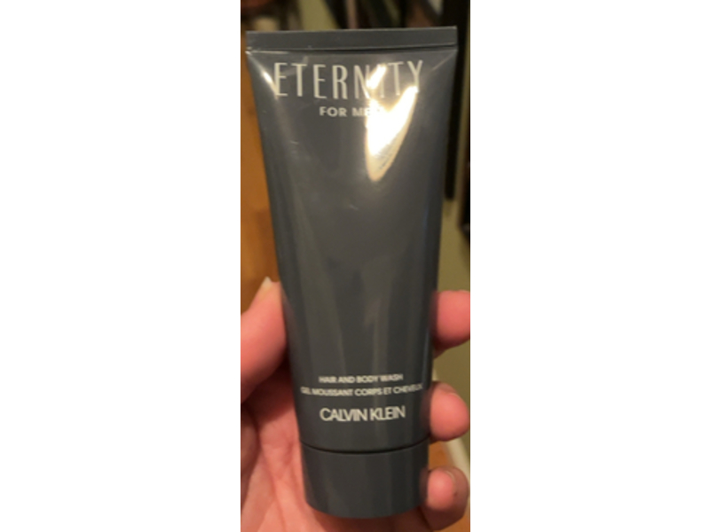 Calvin Klein Men's Eternity Hair & Body Wash, 3.3 fl oz/100 mL