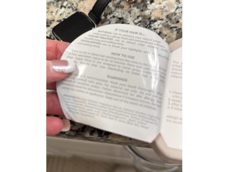 Glaze Super Color Conditioning Gloss, Blazing Brown, 6.4 fl oz/190 mL