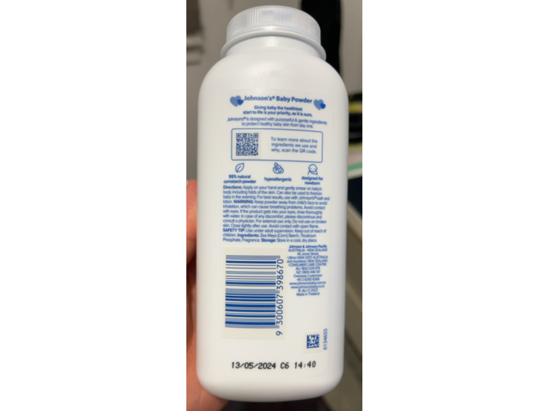 Johnson's Baby Powder,200 g