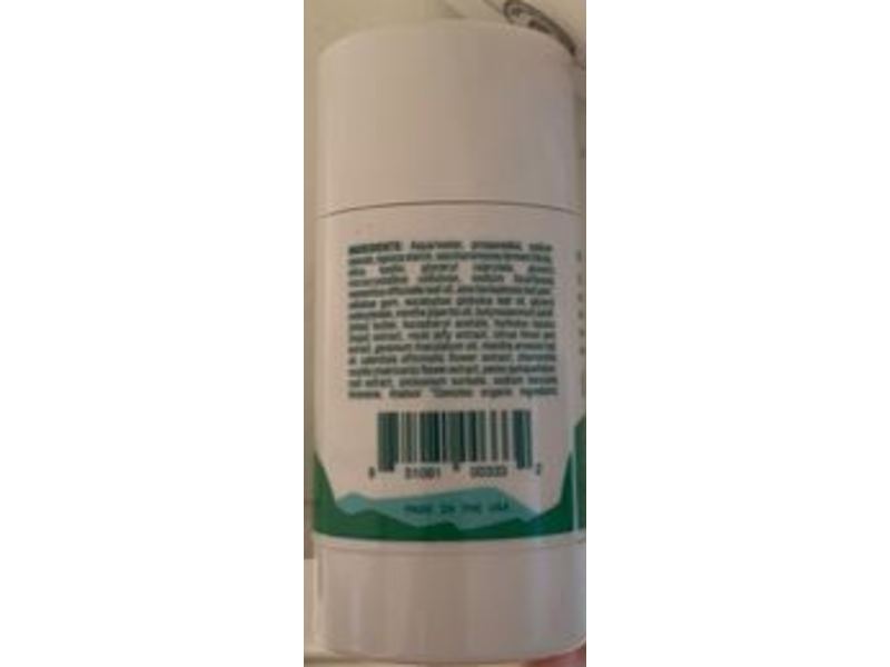 Ursa Major Deodorant, Mint & Eucalyptus, 2.6 oz/73 g