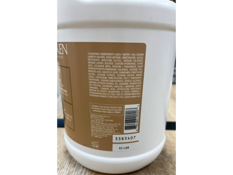 Redken All Soft Moisturizing Shampoo, Argan Oil+, 3.75 L