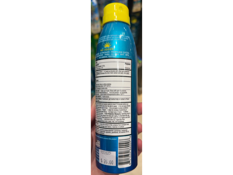 Ocean Potion Kids Sunscreen Spray, SPF 50, 5.5 oz/156 g