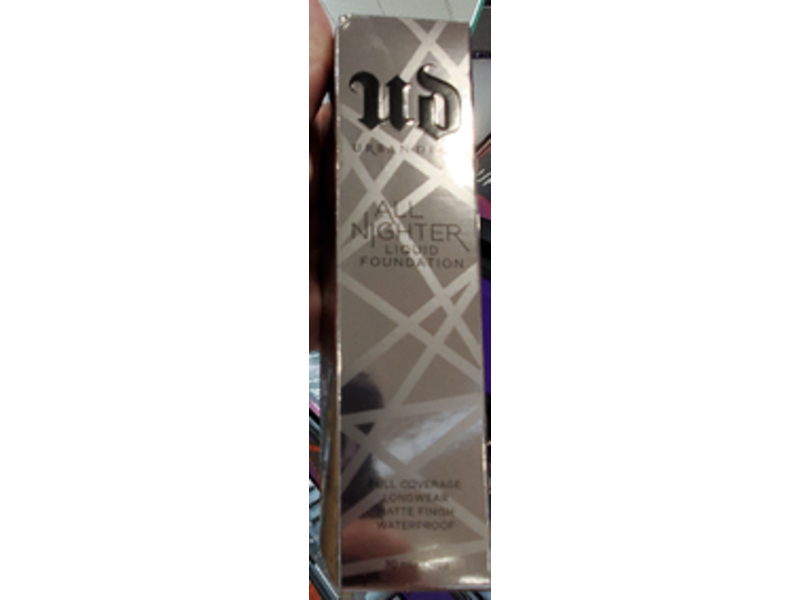Urban Decay All Nighter Liquid Foundation, 2.5, 1 fl oz/30 mL