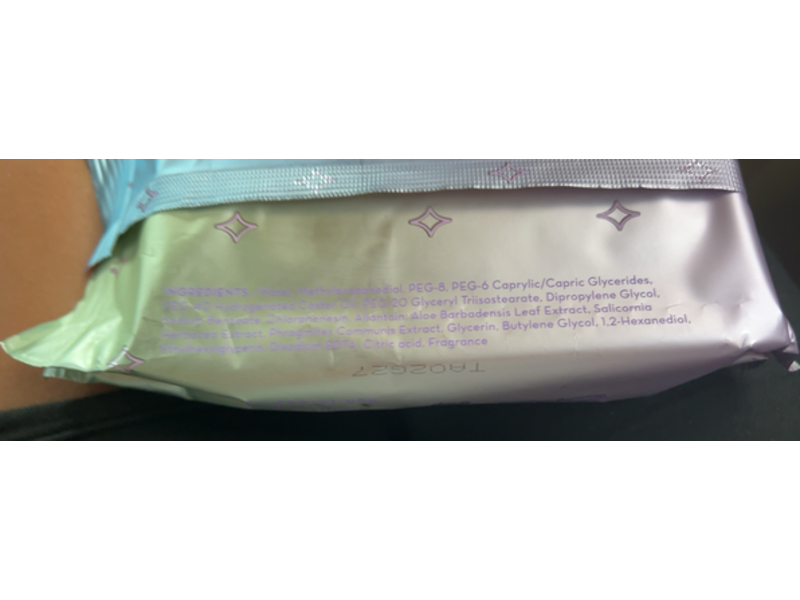 The Creme Shop Tinker Bell 3-In-1 Complete Cleansing Pre-Wet Towelettes, Aloe Vera, 60 count