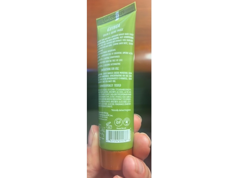 Naturtint Hair Food Color And Shine Mask, Quinoa, 1.01 fl oz/30 mL