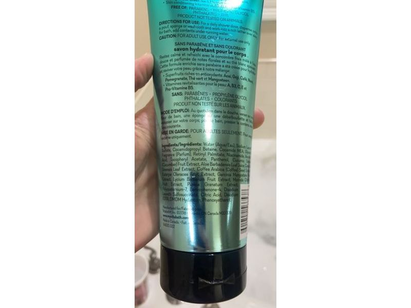 Vitabath Body Wash, Cucumber & White Tea, 10 fl oz/296 mL