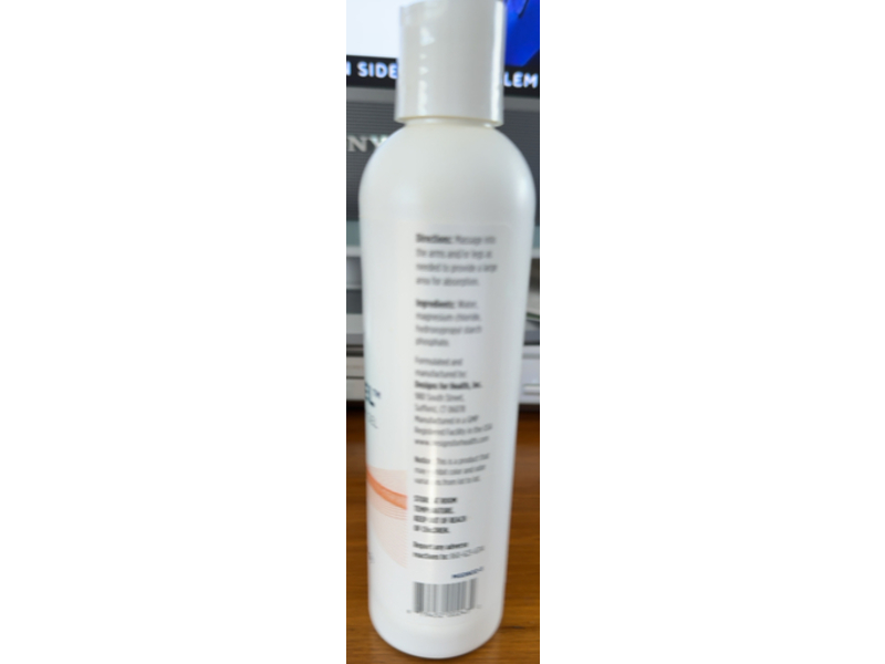 Designs for Health Topical Magnesium Gel, 8 oz/227 g